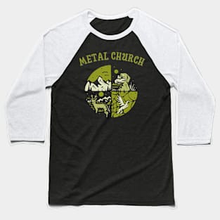 METAL CHURCH BAND Baseball T-Shirt